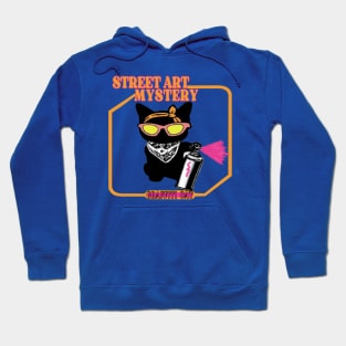 Graffiti cat street art mystery Hoodie